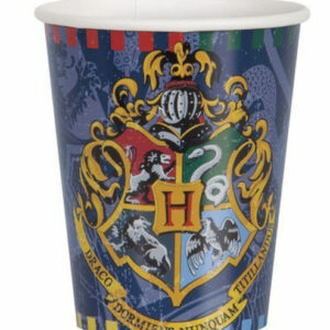 Bicchieri in carta 270 ml Harry Potter 8 pz