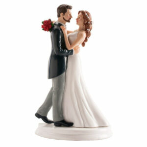 Cake Topper Matrimonio – Sposi Abbracciati Danzanti