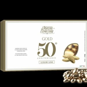 Confetti Maxtris Cioccolato e Mandorla Oro Luxury 500 grammi *