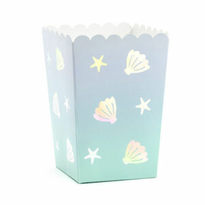 Box in Carta per Pop Corn Narvalo Unicorno del Mare 6 pz*