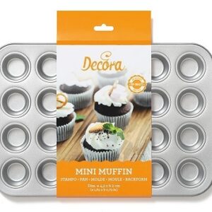 Teglia per Mini Muffin 24 cavità 38,5×26 cm altezza 3 cm *