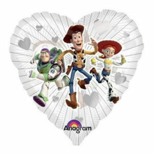 Palloncino Mylar 45 cm Toy Story forma di Cuore