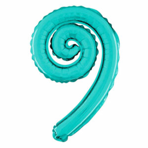 Palloncino Mylar 26×36 cm Spirale Tiffany