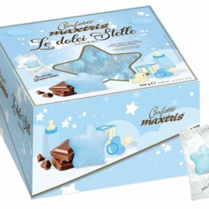 Maxtris Le Dolci Stelle Azzurro Incartati in vassoio 500 grammi *