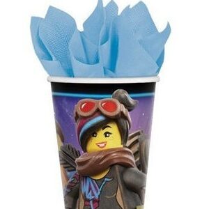 Bicchieri in carta 266 ml Lego Movie 8 pz