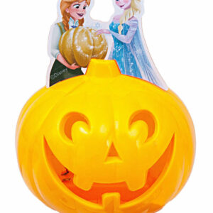 Zucca di Halloween 10 cm luminosa Frozen *