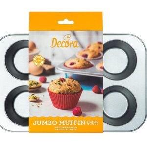 Stampo 6 Jumbo Muffin diametro 9 cm *