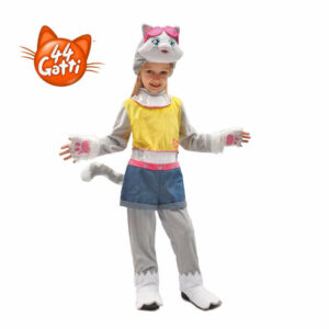 Costume Bambina 44 Gatti Milady 4/6 anni *