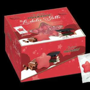 Maxtris Le Dolci Stelle Rosse Incartati in vassoio 500 grammi *