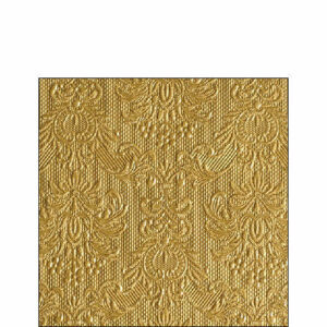 Tovaglioli 25×25 cm Elegance Gold 15 pezzi *