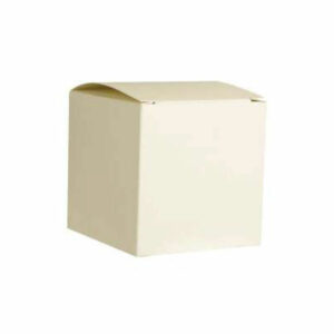 Scatola cartone 6x6x6 cm Crema 10 pezzi *