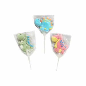 1 Stecco Marshmallow Dino Magic Rainbow 35 gr Fantasie assortite