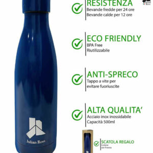 Borraccia Termica 500 ml Navy Julian Ross