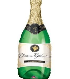 Palloncino Mini Shape Bottiglia Champagne