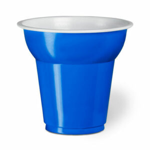 Bicchieri in Plastica 70 cc Blu 50 pz