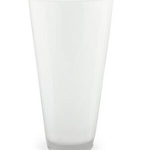 Vaso Conico Bianco diametro 16 cm altezza 30 cm *