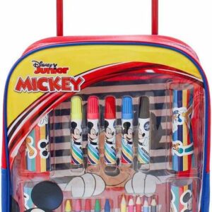 Trolley Topolino trasparente con accessori *