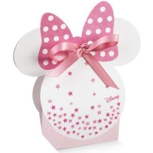 Scatolino in Cartoncino Testa 5,5×4 cm altezza 10,5 cm Minnie Stars 10 pz*