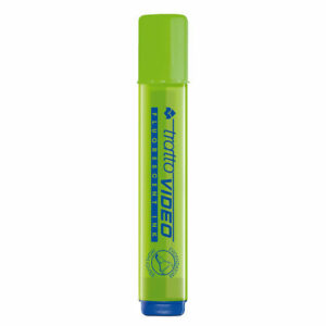 Tratto Evidenziatore Fluorescente Verde con punta a scalpello*