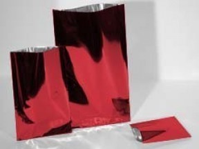 Buste Regalo Rosso Metallizzato 35×50 cm 50 pz