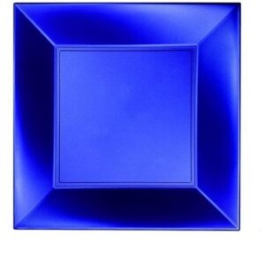 PIATTO GRANDE NICE BLU PERLE’ 290×290 mm 8 pz*