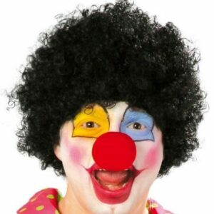 Parrucca Clown Nera*