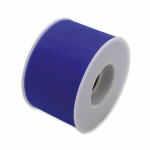 Rotolo Tulle h 5 cm x 50 mt Blu Elettrico *