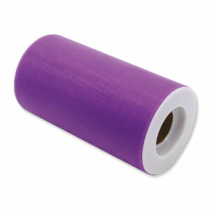 Rotolo Tulle h 12,5 cm x 25 mt Viola *