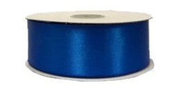 Rotolo Nastro Doppio Raso Blue 40 mm 50 mt *