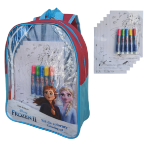 Zaino Frozen trasparente con accessori *