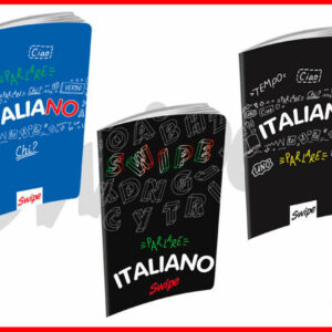 1 Swipe Maxi Quaderno Italiano rigo A Copertine assortite