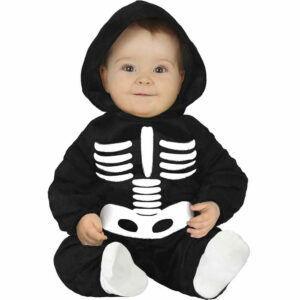 Costume Baby Scheletro 18/24 mesi